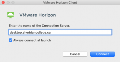 vmware horizon client for macos